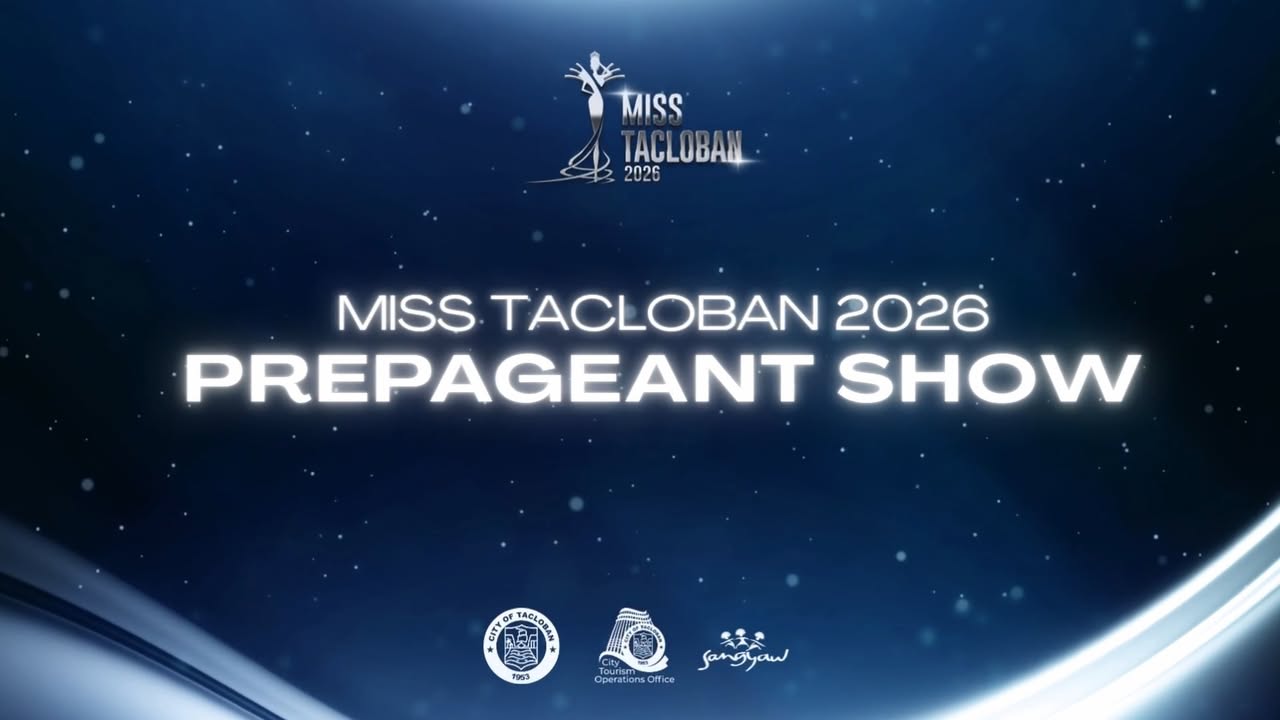 Miss Tacloban 2026 pre-pageant show highlights title frame